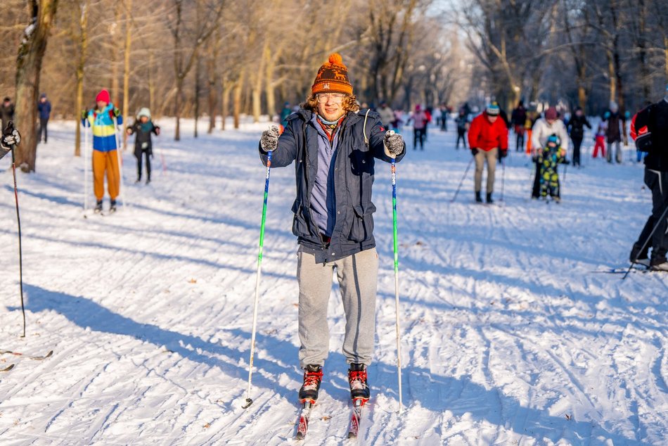 Łódź. Zajęcia z narciarstwa biegowego