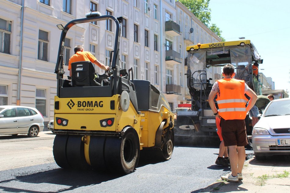 Łódź. Szybkie remonty dróg w Łodzi. Na których pięciu ulicach pojawił się nowy asfalt?