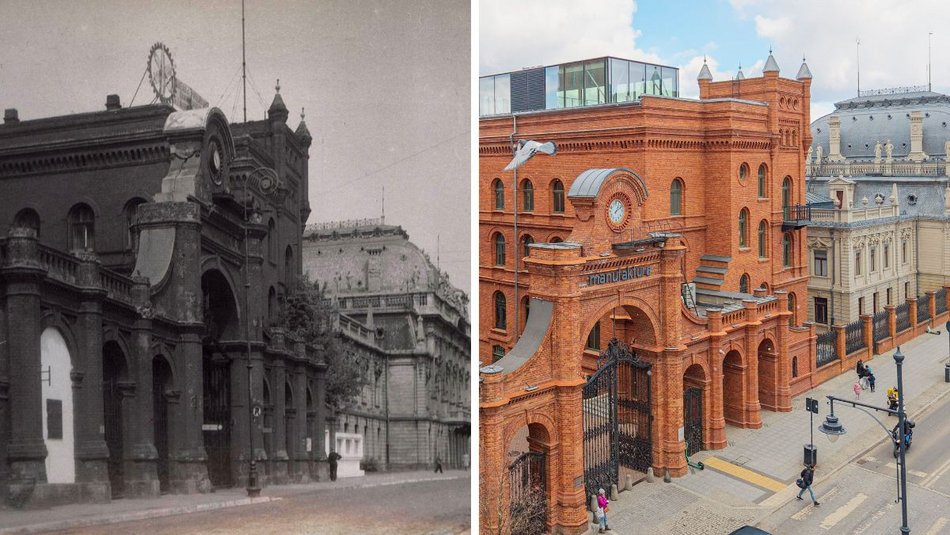 Łódź. Ogrodowa w Łodzi kiedyś i dziś. Od XIX-wiecznych fabryk po nowoczesność