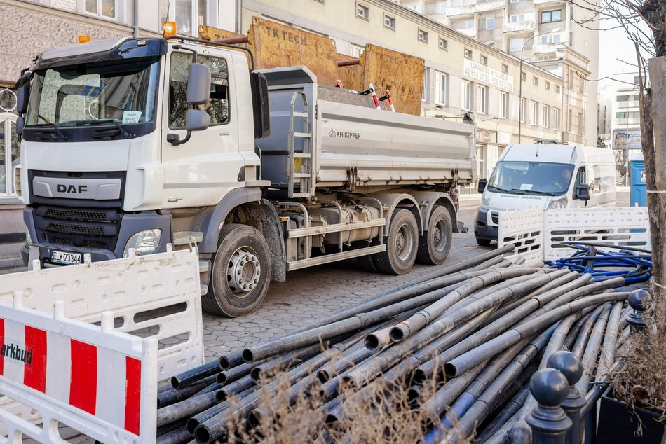 Remont Wigury w Łodzi wystartował. Na pierwszy ogień prace nad wodociągiem