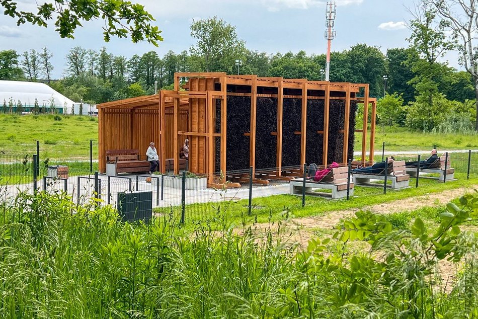 Tężnia solankowa na Stawach Jana gotowa na nowy sezon. Idź i odetchnij pełną piersią