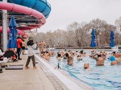 Aquapark Fala, morsowanie, pierwszy śnieg