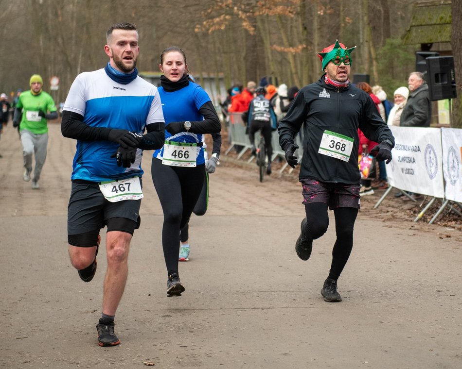 Łódź. Bieg Sylwestrowy w Arturówku