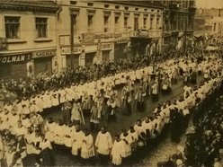 Łódź. Boże Ciało w 1928 r.