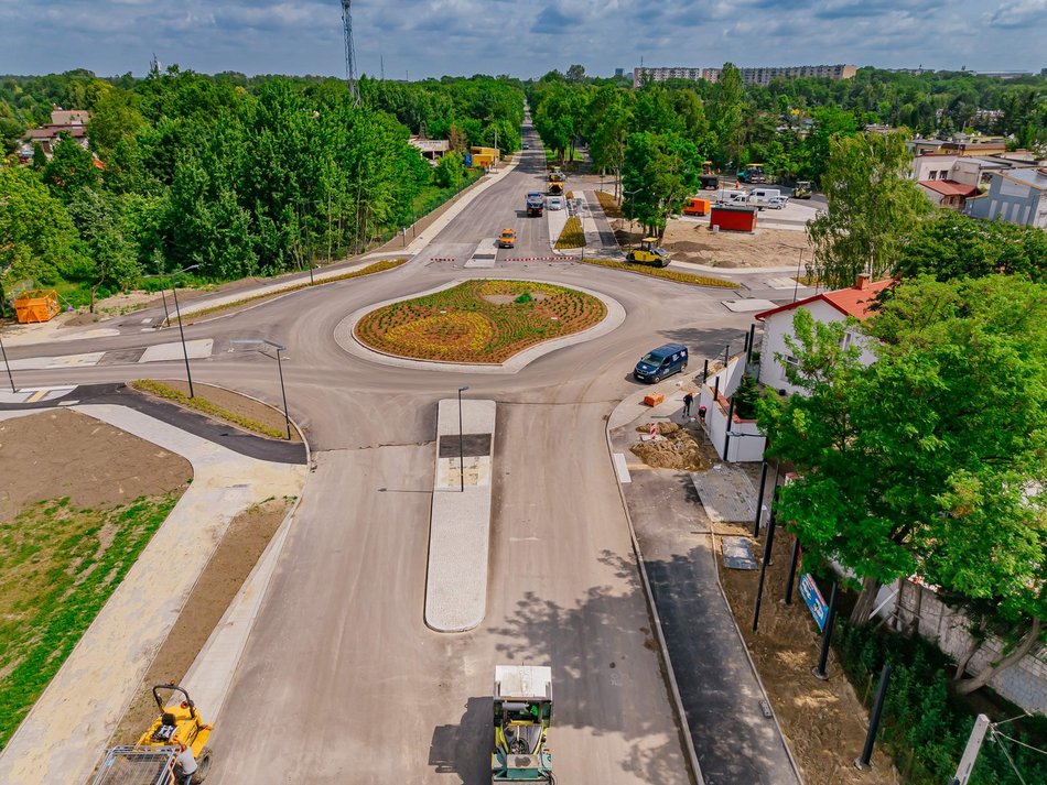 Dojazd do S14 prawie gotowy! Zobacz wielką inwestycję z lotu ptaka