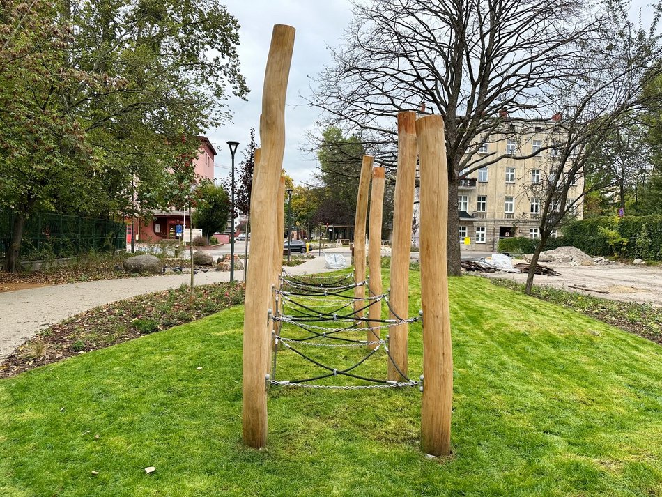 Łódź, pasaż Rynkowskiej, małpi gaj