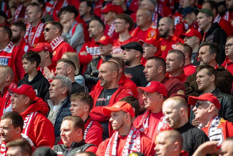 Łódź. Kibice na meczu Widzew Łódź - Lechia Gdańsk. Byłeś/aś? Znajdź się na trybunach!