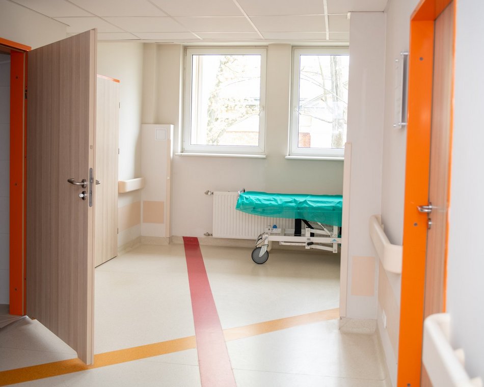 Szpital im. Jonschera przy ul. Milionowej po remoncie