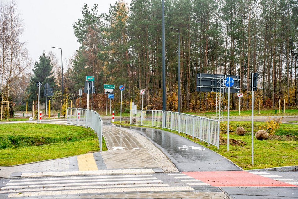 Trasa Górna - nowy odcinek tuż przed otwarciem