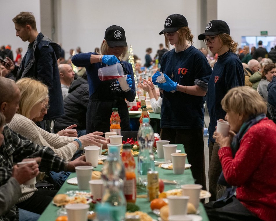 Miejska Wigilia dla osób samotnych w Łodzi 2024