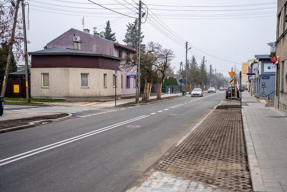 Łódź. Koniec remontu Tuszyńskiej