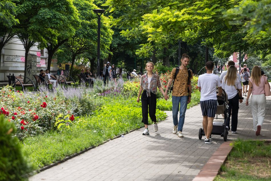 Łódź. Pierwszy sierpniowy weekend na Piotrkowskiej. Tłumy łodzian i turystów!