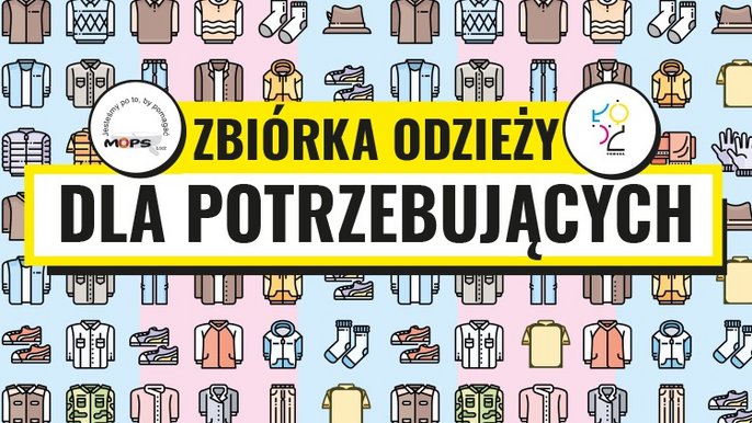 MOPS Łódź zbiera ubrania dla potrzebujących - fot. mat. pras.