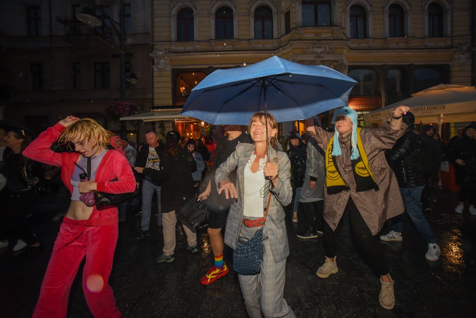 parada techno w Łodzi