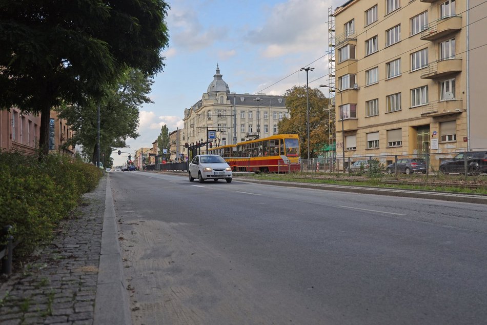 Aleja Kościuszki jest już przejezdna dla kierowców