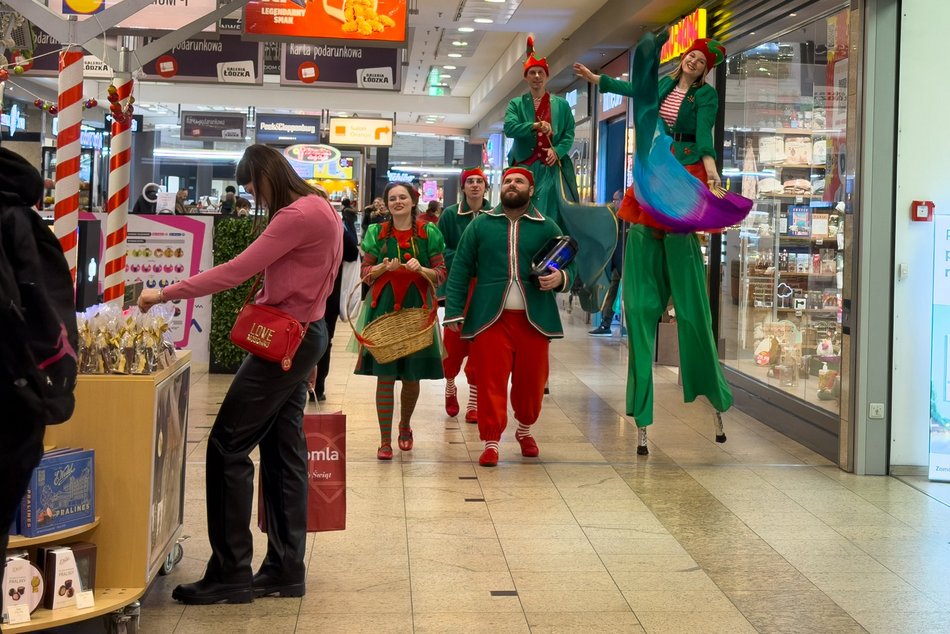 Przedświąteczna gorączka w Galerii Łódzkiej. Ile osób zdecydowało się na zakupy?