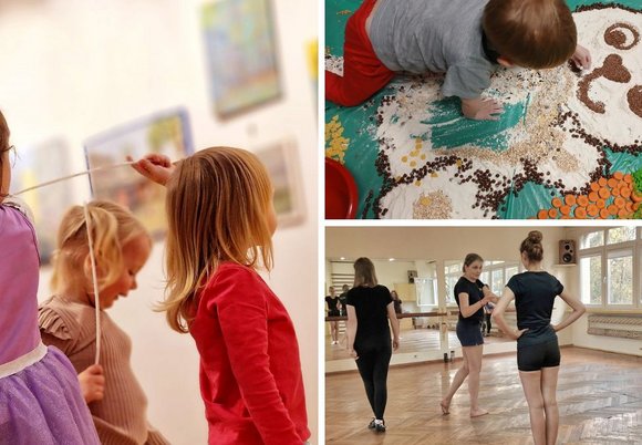 Łódź. Zajęcia dla dzieci w Miejskiej Strefie Kultury w Łodzi. Zabawy sensoryczne, taniec, ceramika i więcej