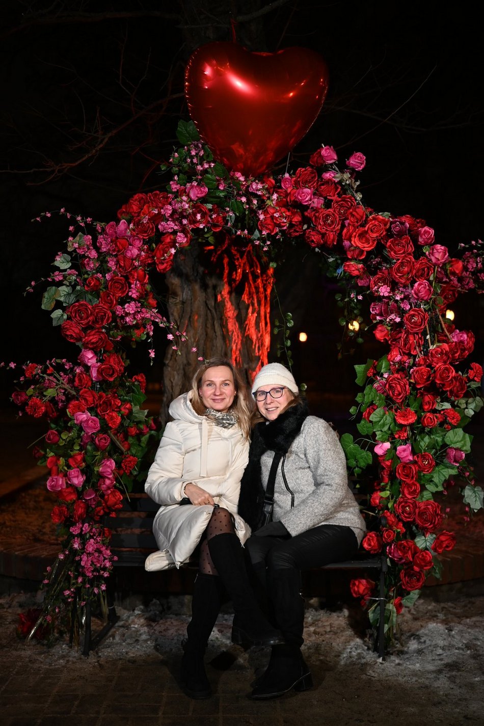 Łódź. Walentynki w Pasażu Rubinsteina w Łodzi. Aż czuć miłość w powietrzu!