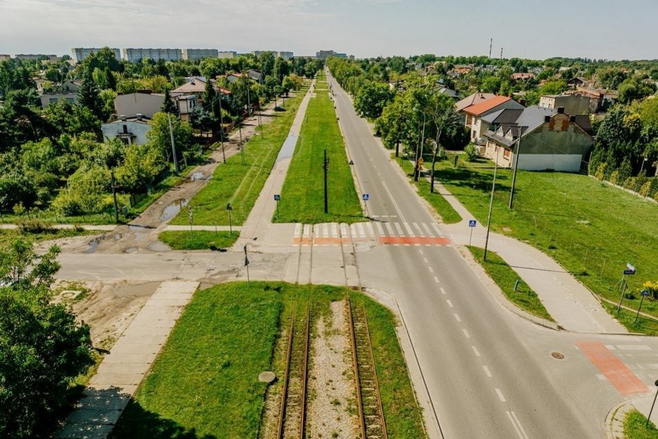 Łódź. Ulica Warszawska