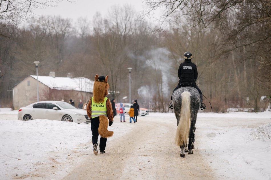 Łódź. Straż Miejska świętuje WOŚP 2026 w Łodzi! Jazda konna, gry i zabawy przy Wycieczkowej