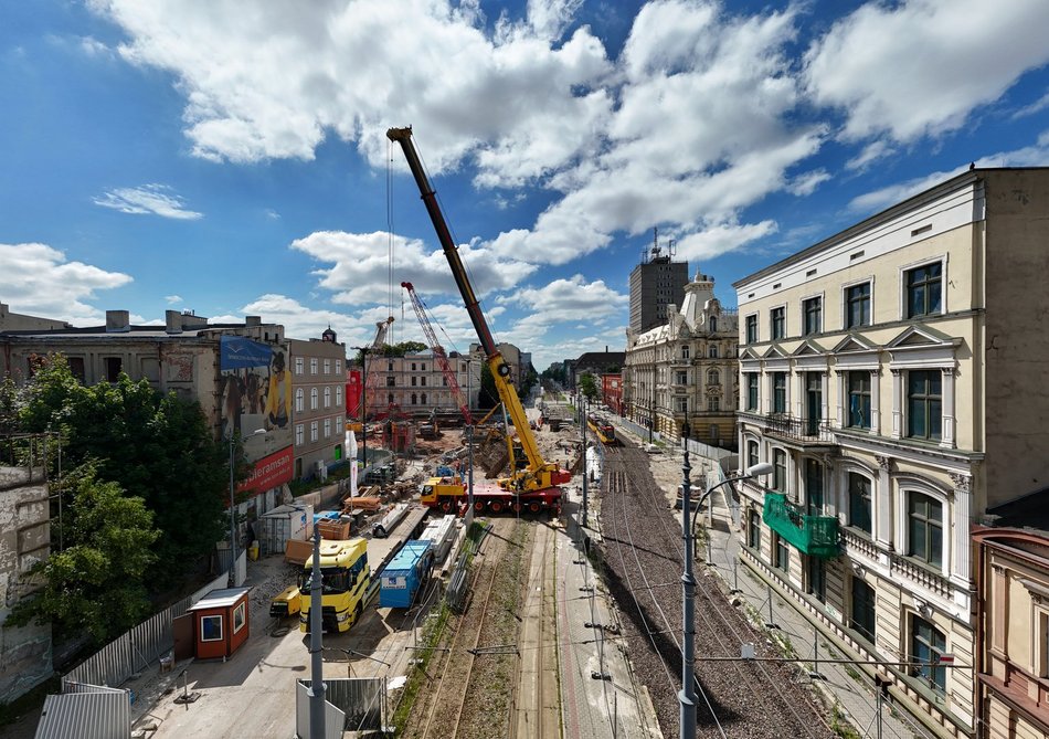 Tunel pod Łodzią. Zajrzyj na plac budowy stacji Łódź Śródmieście