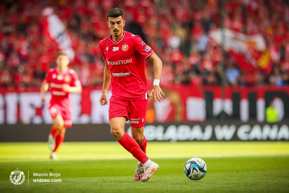 Piłkarz Widzewa Łódź