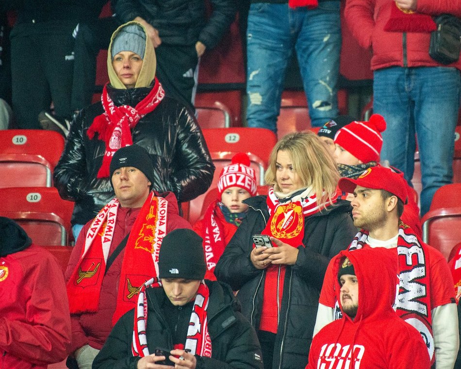 Łódź. Widzew Łódź - GKS Katowice. Znajdź się w galerii zdjęć