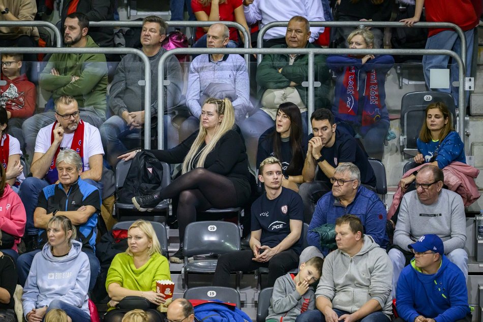 Kibice na siatkarskich derbach Łodzi