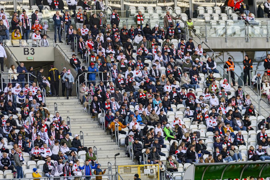 Kibice na meczu ŁKS Łódź z GKS Tychy. Byłeś? Znajdź się w galerii!