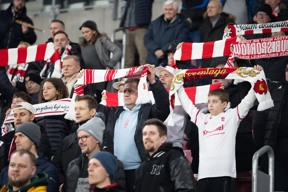 Kibice na meczu ŁKS Łódź z Miedzią Legnica. Odszukaj się w naszej galerii