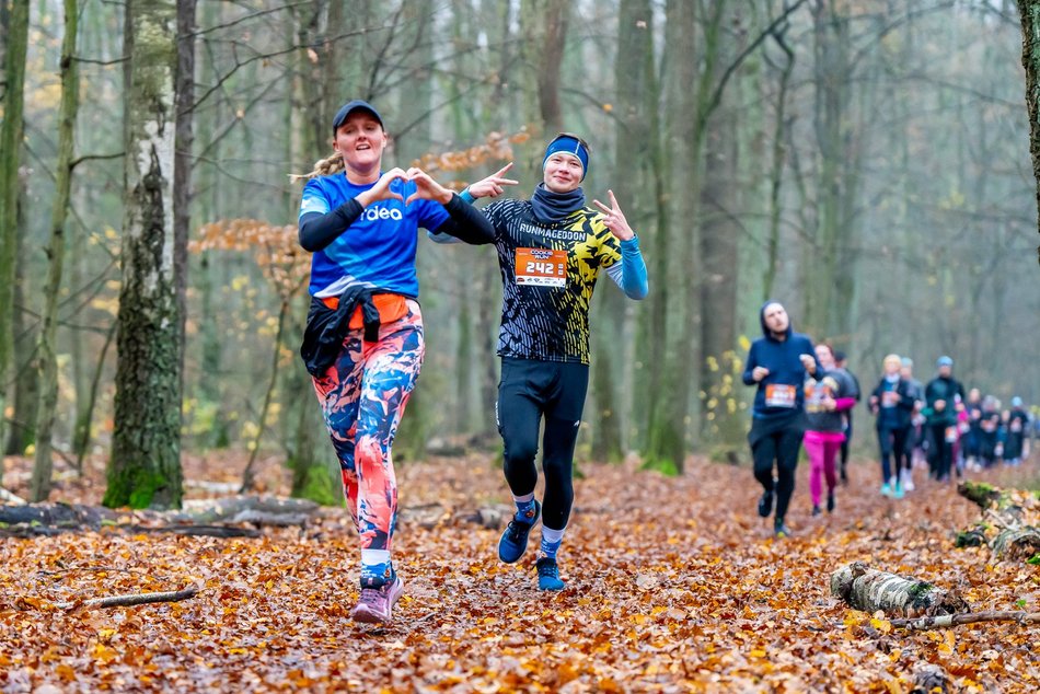 Cookie Run w Lesie Łagiewnickim w Łodzi