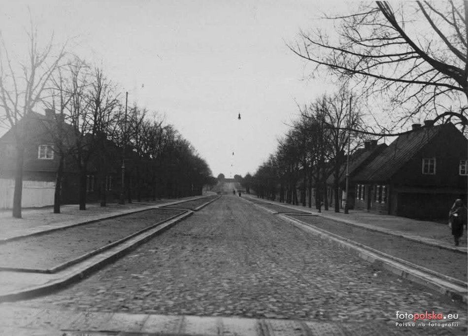 Łódź. Ulica Niciarniana - rok 1930