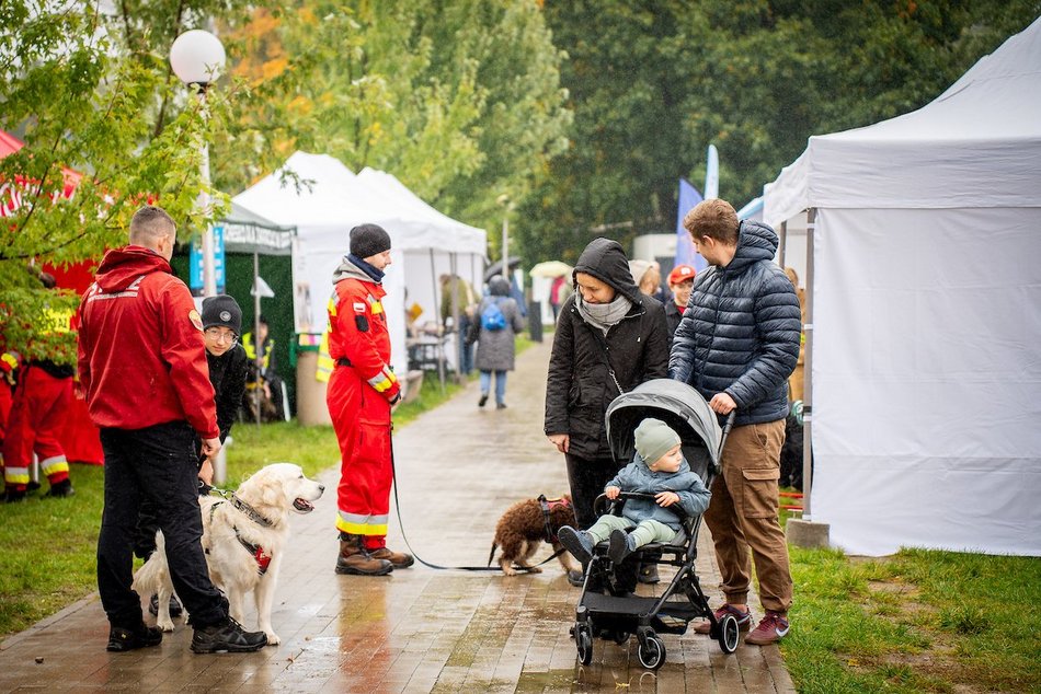 Łódź. Deszcz nikogo nie wystraszył! Piknik z Budżetem Obywatelskim Łódź