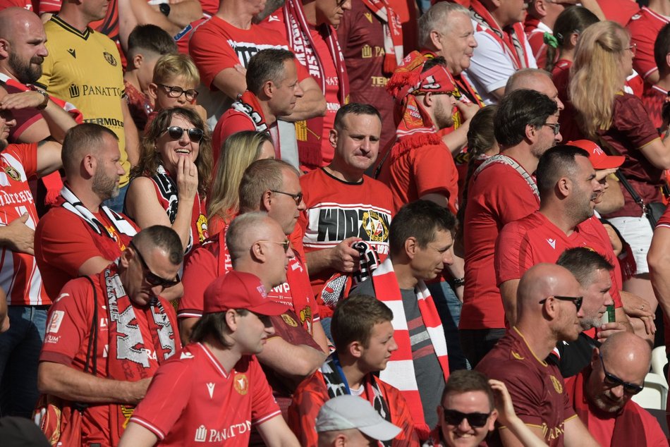 Kibice na meczu Widzewa Łódź kontra GKS Katowice. Byłeś/aś? Znajdź się w galerii