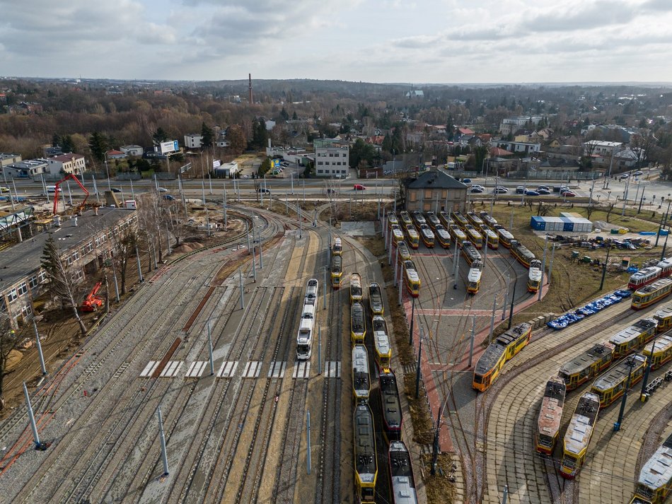 Remont zajezdni Chocianowice