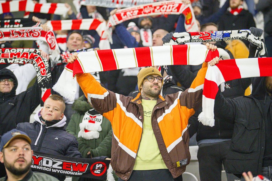 Kibice na meczu ŁKS Łódź z Polonią Warszawa. Byłeś? Odszukaj się na trybunach!