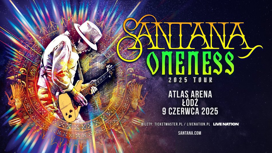 Carlos Santana w Atlas Arenie w Łodzi