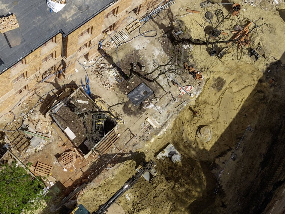 Famuła przy Ogrodowej w Łodzi naładowana ekorozwiązaniami! Powstają zbiorniki retencyjne!