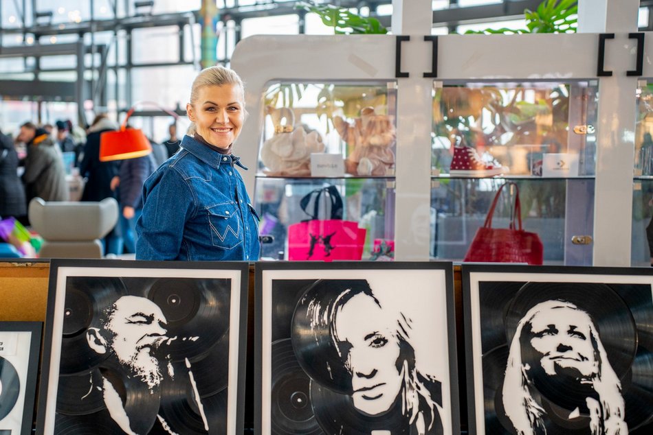 Łódź. Giełda winyli w Manufakturze