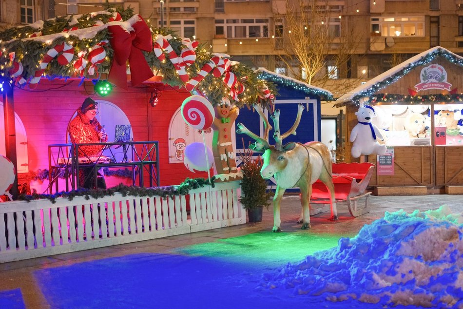 Łódź. Jarmark Bożonarodzeniowy w Łodzi