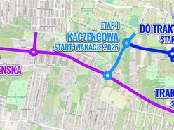 Łódź. Remont Kaczeńcowej w Łodzi. Wystartowała budowa długo wyczekiwanego przedłużenia