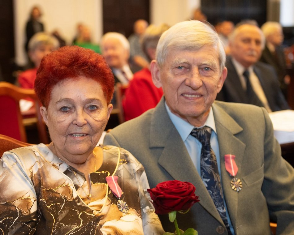 Łódź. Medale za długoletnie pożycie małżeńskie
