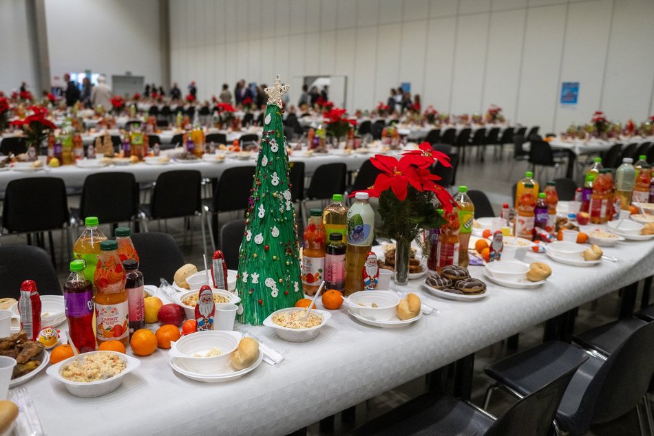 Miejska Wigilia dla osób samotnych w Łodzi 2024