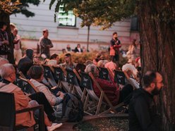 Łódź. Piotrkowska Kameralnie. Duet BLED wystąpił w pasażu Rubinsteina w Łodzi