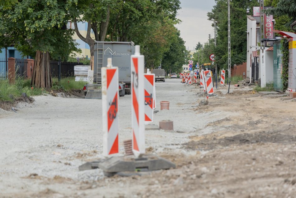 Łódź. Remont Rolniczej w Łodzi trwa. Co się zmieni i na kiedy zaplanowano koniec prac?