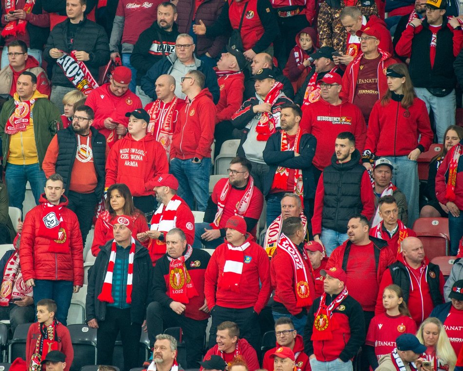 Łódź. Widzew Łódź - Jagiellonia Białystok. Byłeś/aś na meczu? Znajdź się w galerii zdjęć