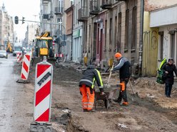 Struga w remoncie. Nowa jezdnia i chodniki od Żeligowskiego do Wólczańskiej