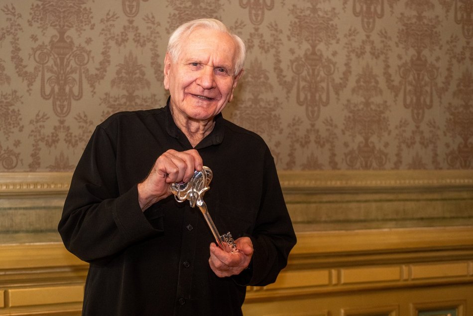 Józef Robakowski Honorowym Obywatelem Łodzi