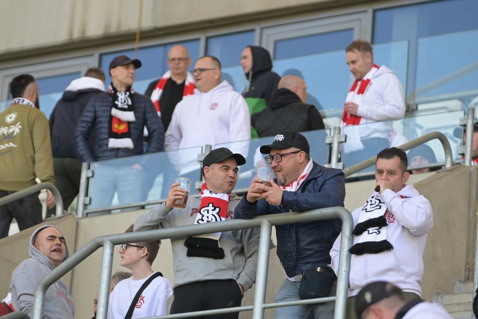 Kibice na meczu ŁKS Łódź ze Stalą Rzeszów. Byłeś? Odszukaj się w galerii