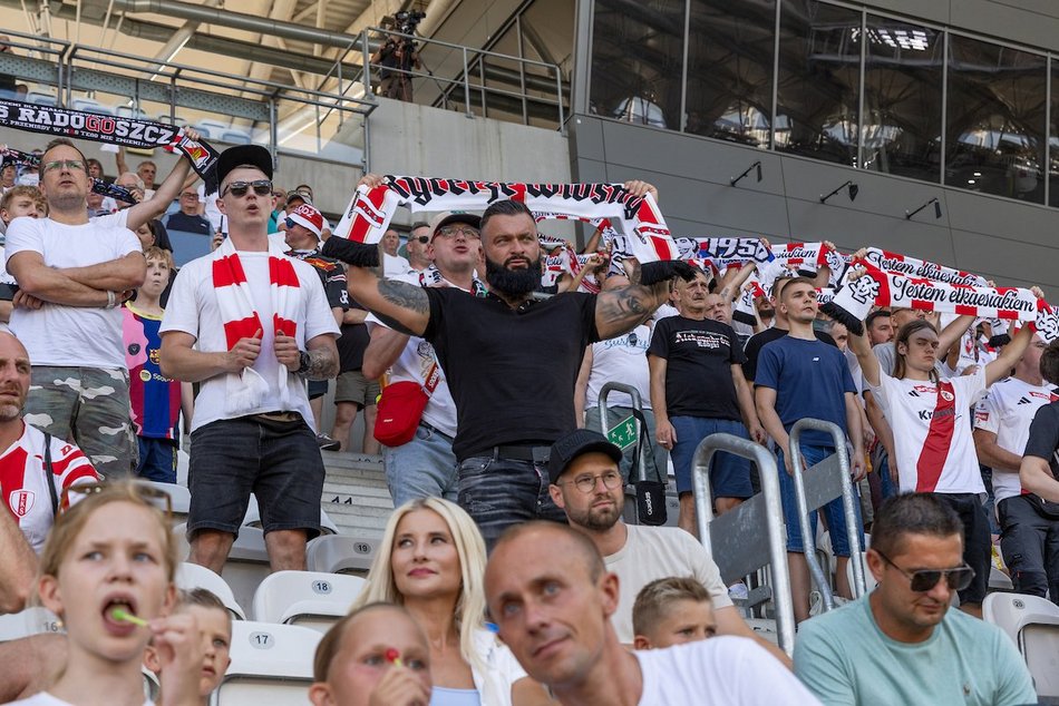 Łódź. Kibice na meczu ŁKS Łódź ze Stalą Mielec. Byłeś? Odszukaj się w naszej galerii